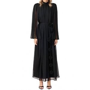 suki metallic knit maxi dress Off Shoulder Long Sleeve Metallic Knit Maxi Dress In Chocolate